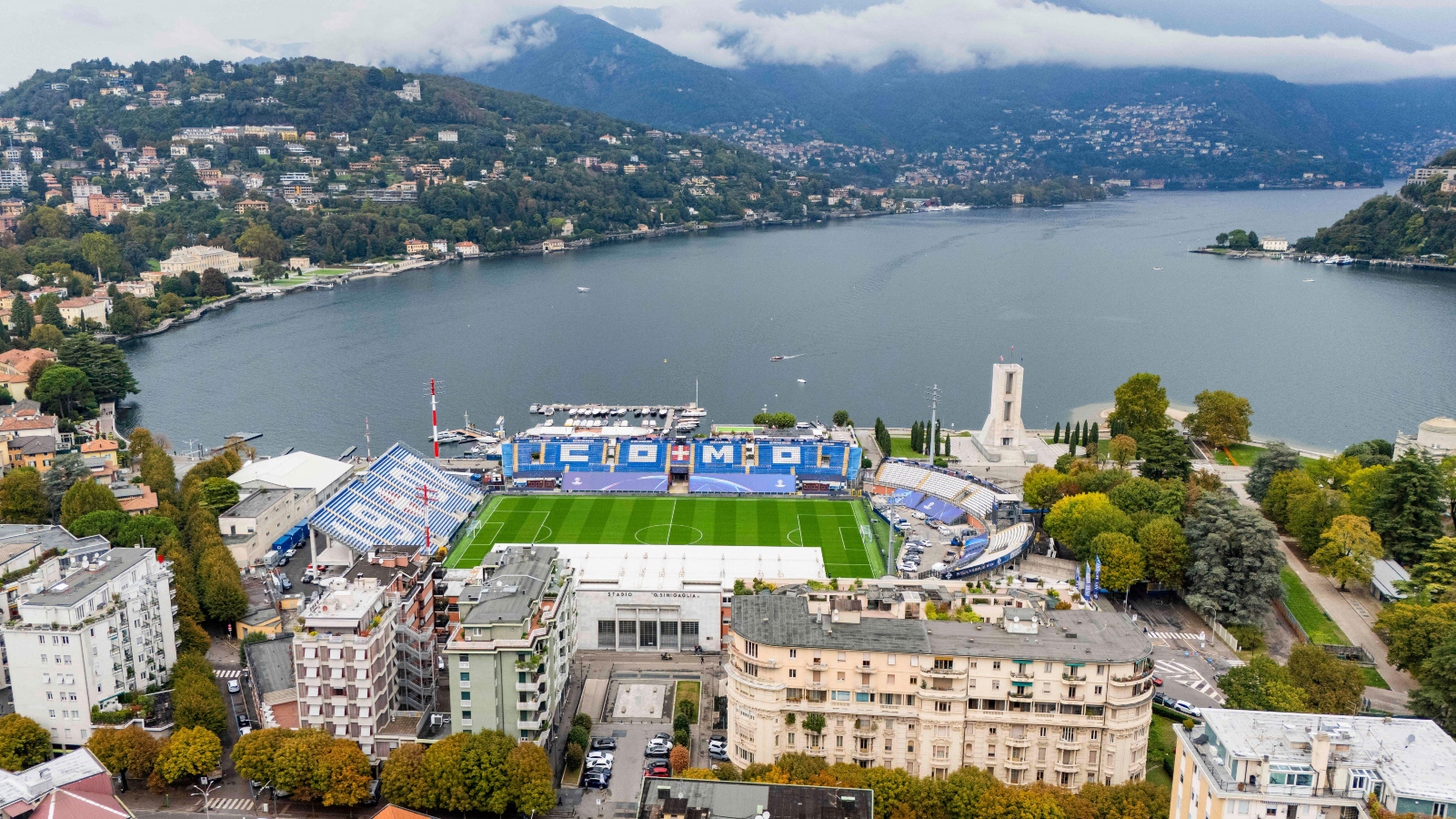 Como consolation for Man Utd fans on Champions League's best trip even if the football is rubbish