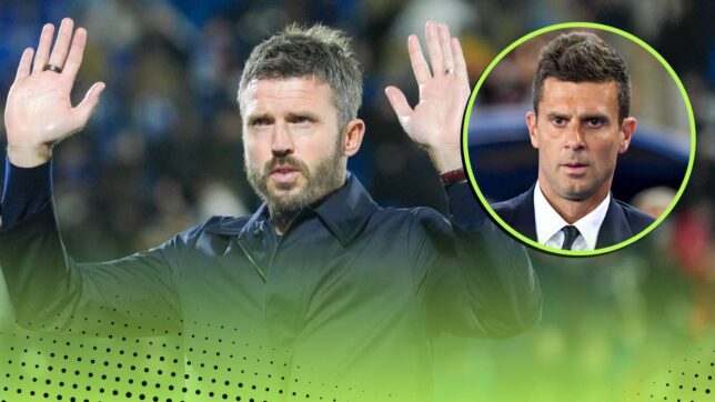 Michael Carrick and Thiago Motta