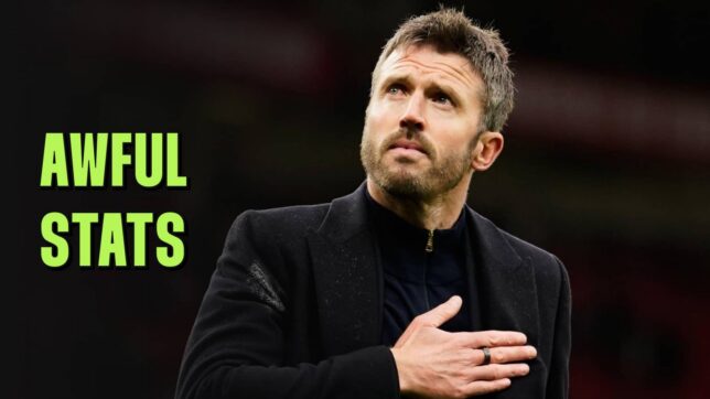 10 damning stats that show why Michael Carrick sack is imminent at Man Utd