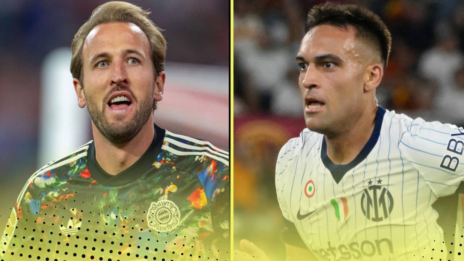 Harry Kane and Lautaro Martinez